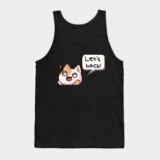 Let's hack (ethically, of course) :) | Hacker design Tank Top